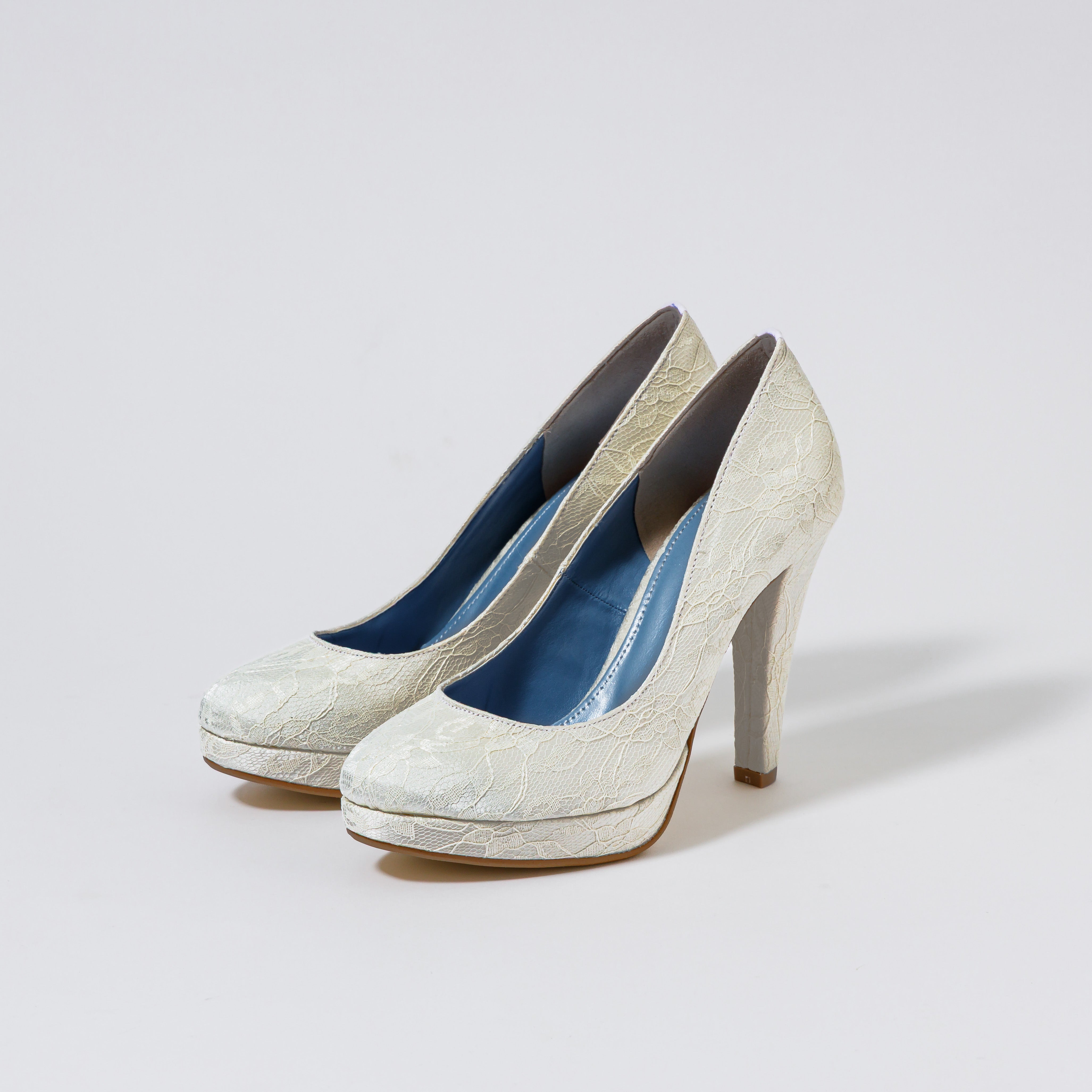 LACE ROUND TOE｜1122 WH – BENIR