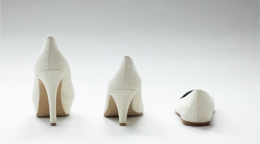 ウェディングシューズ ヒール