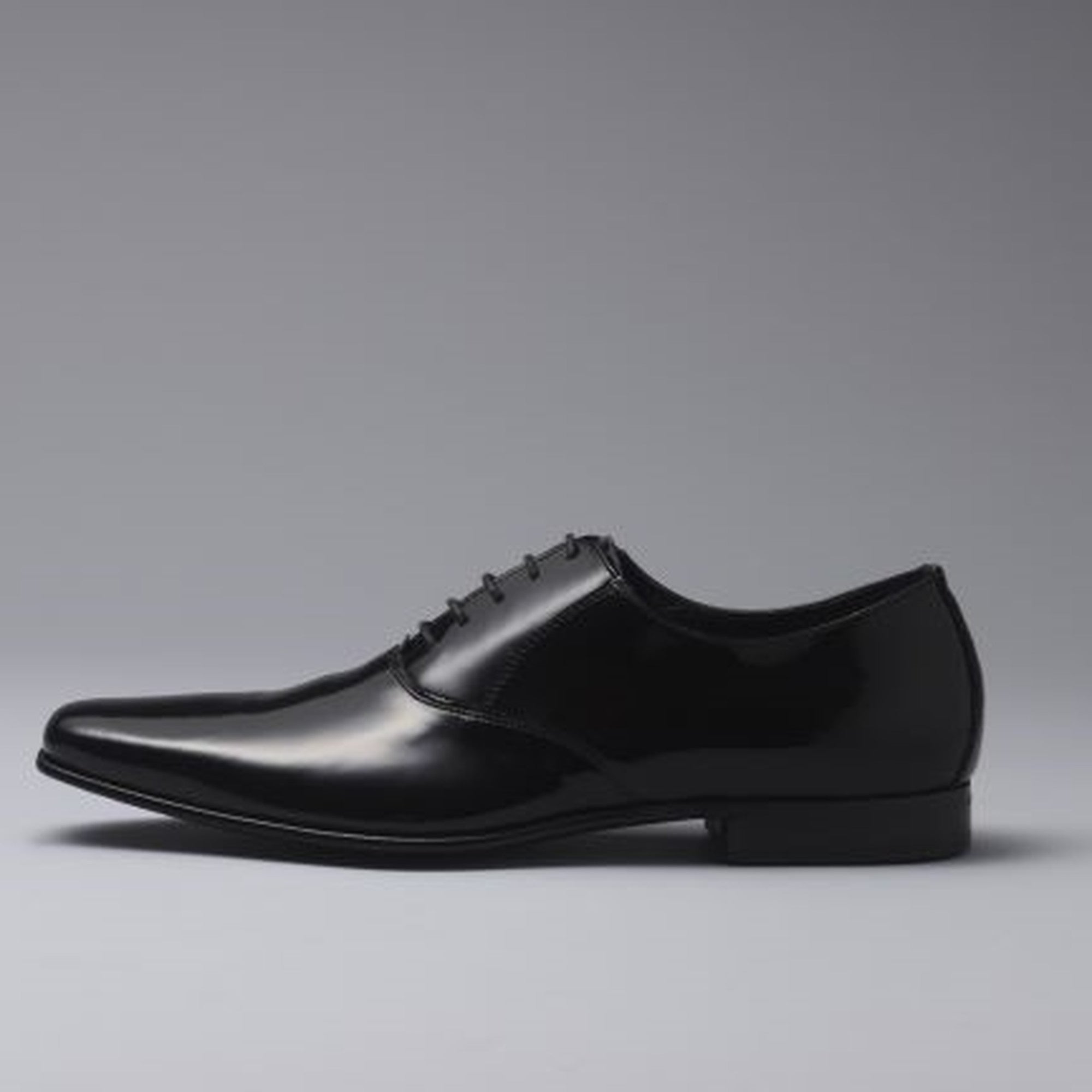 Men's / Patented Plane Toe / BK 【7127 BK】